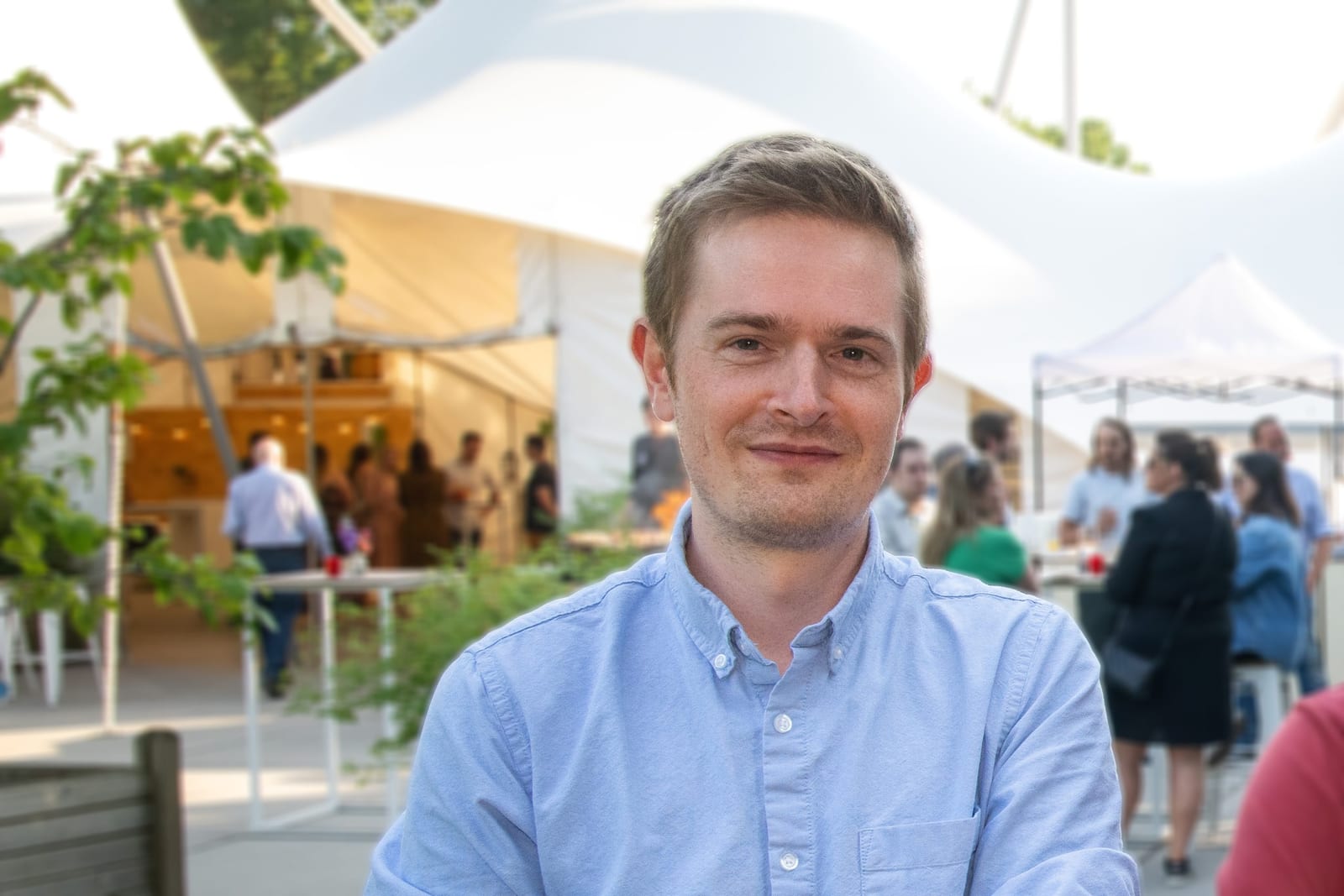 Senior developer Joeri Broeckx bij dotNET lab